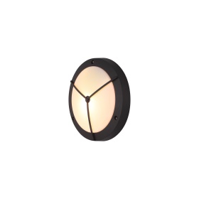 D0467  Daru Framed Wall Lamp 1 Light IP54 Anthracite